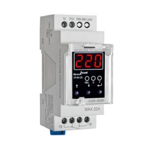 محافظ ولتاژ تک‌ فاز دیجیتال شیواامواج VPJN-20 | 20JN1
