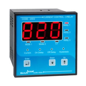 کنترل آمپر سه رله‌ای شیوا امواج CA3R-1000A